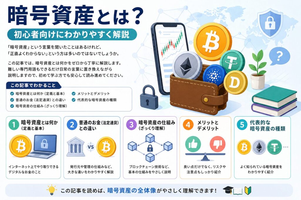 暗号資産とは？初心者向けにわかりやすく解説