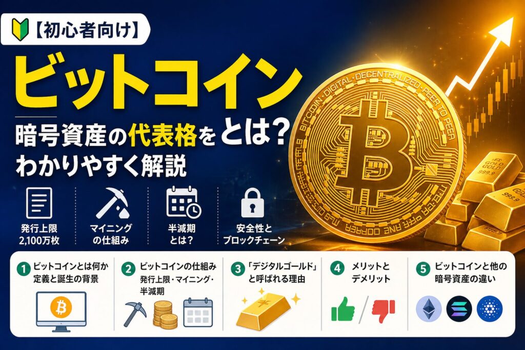 ビットコインとは？初心者向け解説