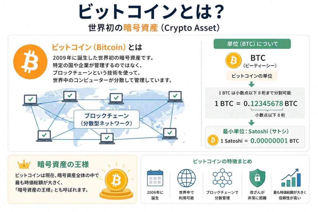 ビットコインとは？まず定義を押さえよう