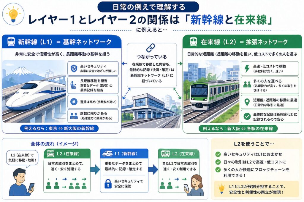 日常の例えで理解する