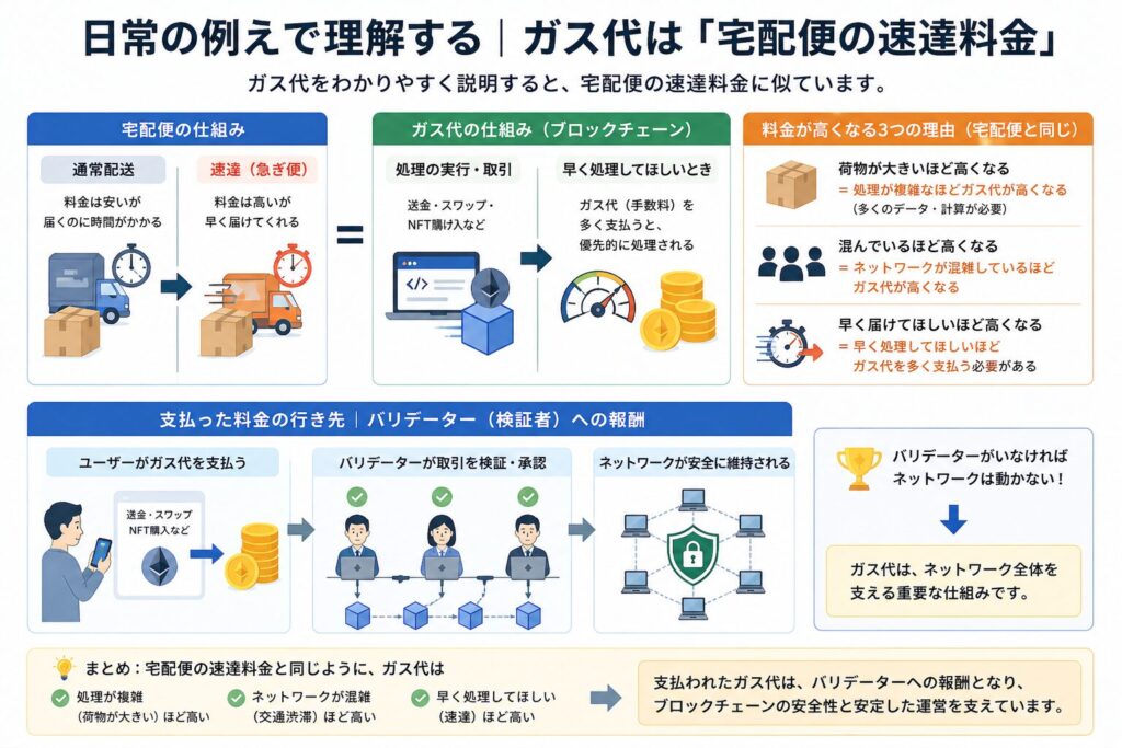 日常の例えで理解する