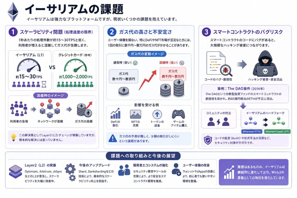 イーサリアムの課題