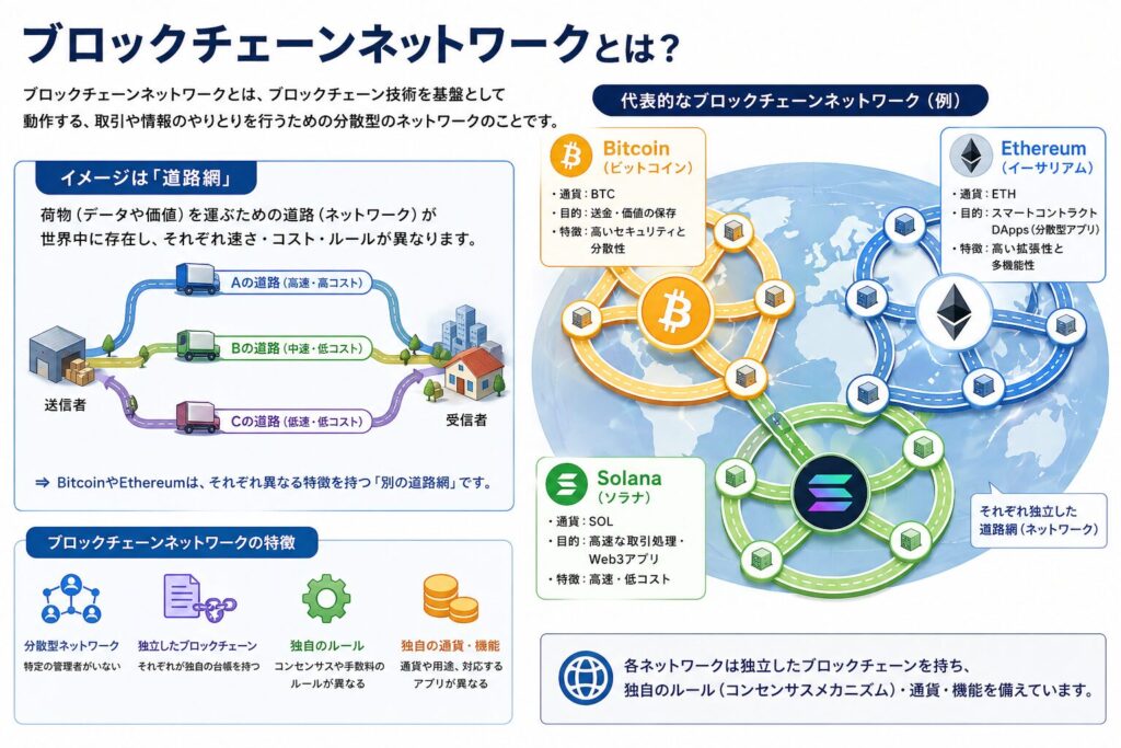 ブロックチェーンネットワークとは？