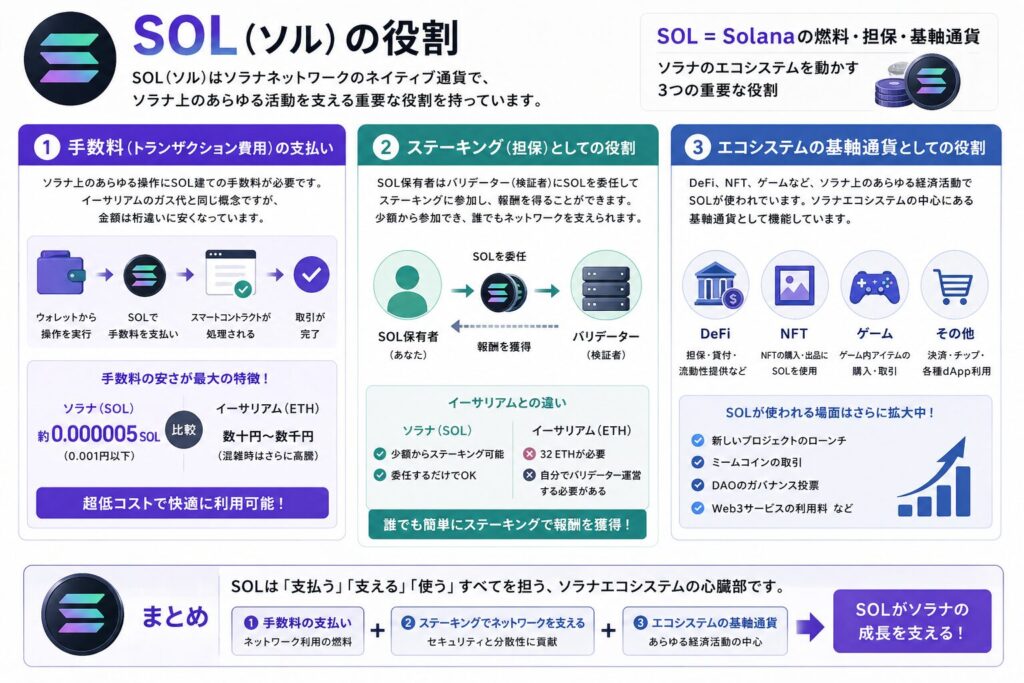 SOL（ソル）の役割