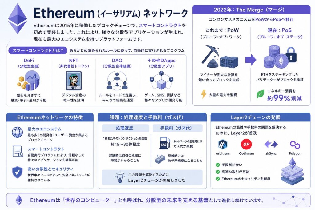 Ethereum（イーサリアム）ネットワーク